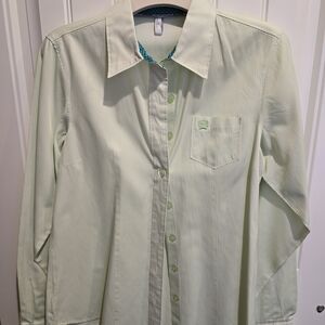 Cinch Women's Light Green Button Down Shirt